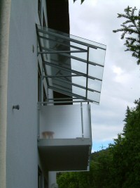 Verglasung Balkongel&auml;nder